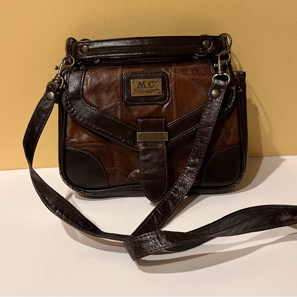 Vintage Brown Leather Women's Bag